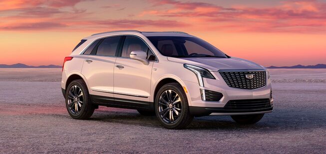 Elegante y exclusivo diseño exterior de Cadillac XT5 2023, SUV familiar 